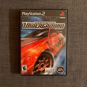 Need for Speed: Underground for PlayStation 2 Sony PS2 Game Complete